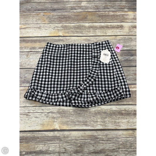 Skirt Midi By Altard State In Black & White, Size: L