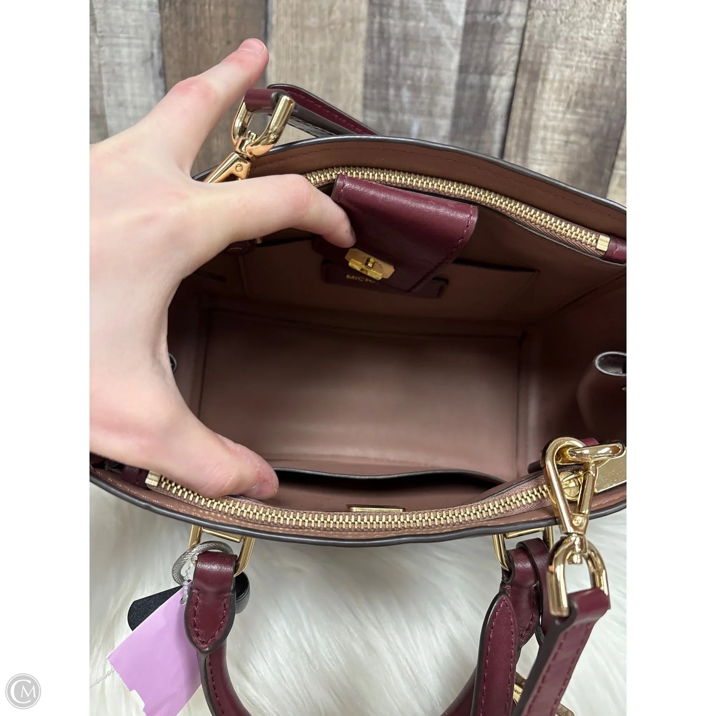 Crossbody Designer By Michael Kors, Size: Small