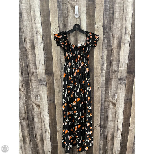 Dress Casual Maxi By J For Justify In Black, Size: S