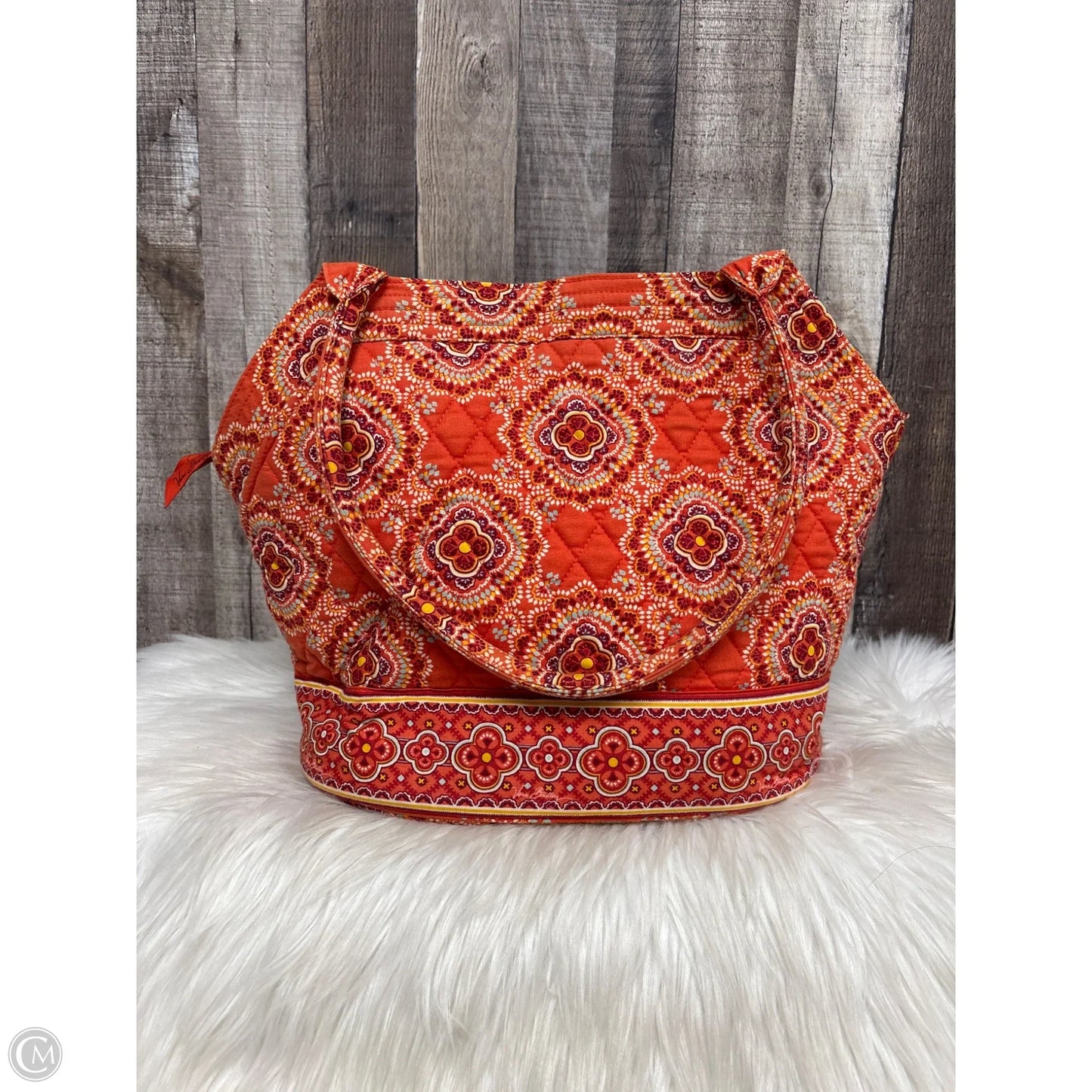 Handbag By Vera Bradley, Size: Medium