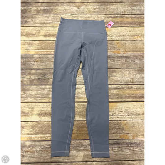Athletic Leggings By Lululemon In Blue, Size: 8