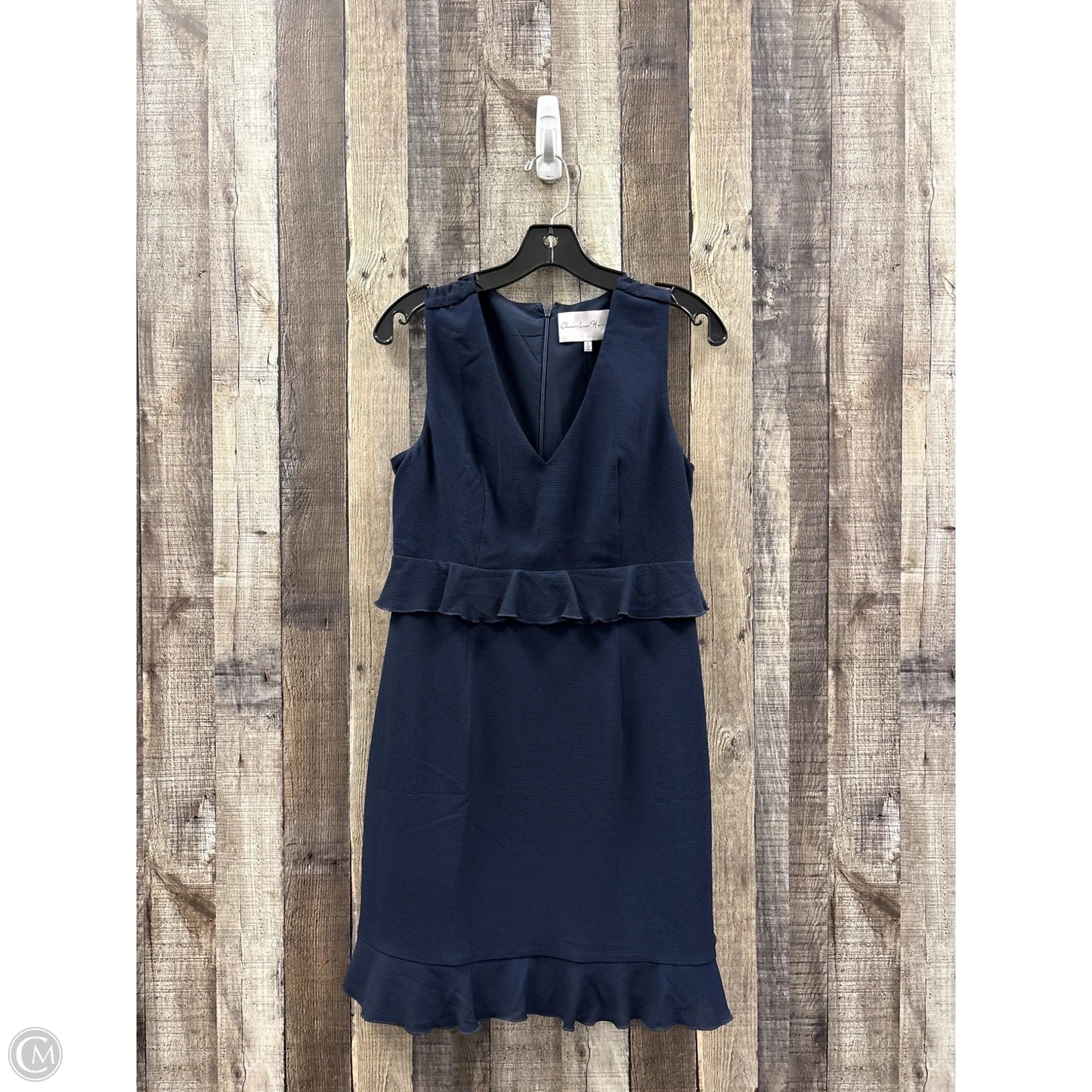 Dress Casual Midi By Cme In Navy, Size: S