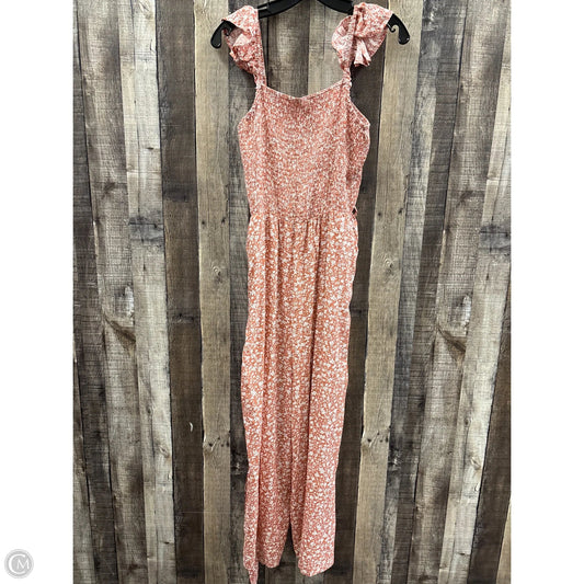 Jumpsuit By Cme In Pink, Size: M