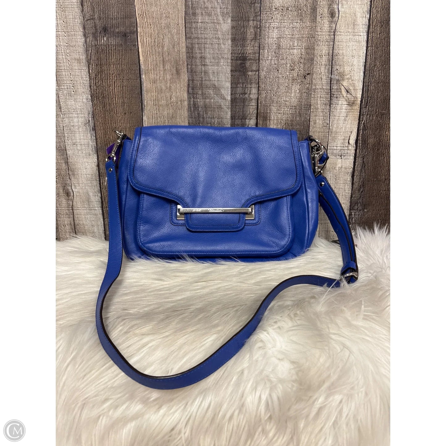 Crossbody Designer By Coach, Size: Medium