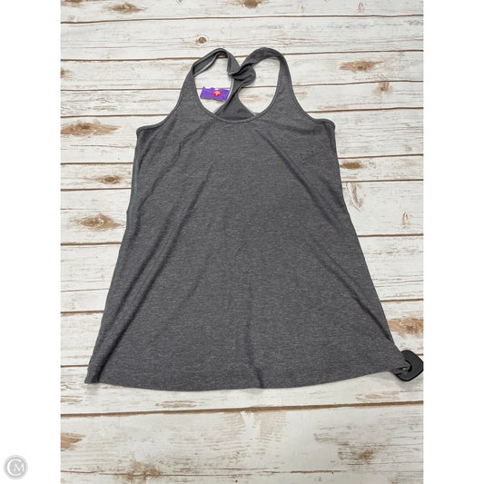 Athletic Tank Top By Lululemon In Grey, Size: Xl