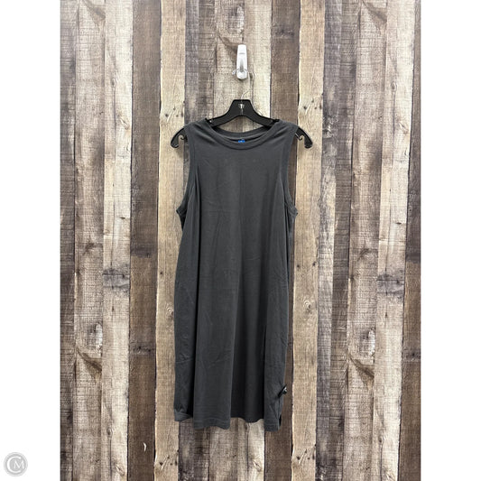 Dress Casual Midi By Old Navy In Grey, Size: L
