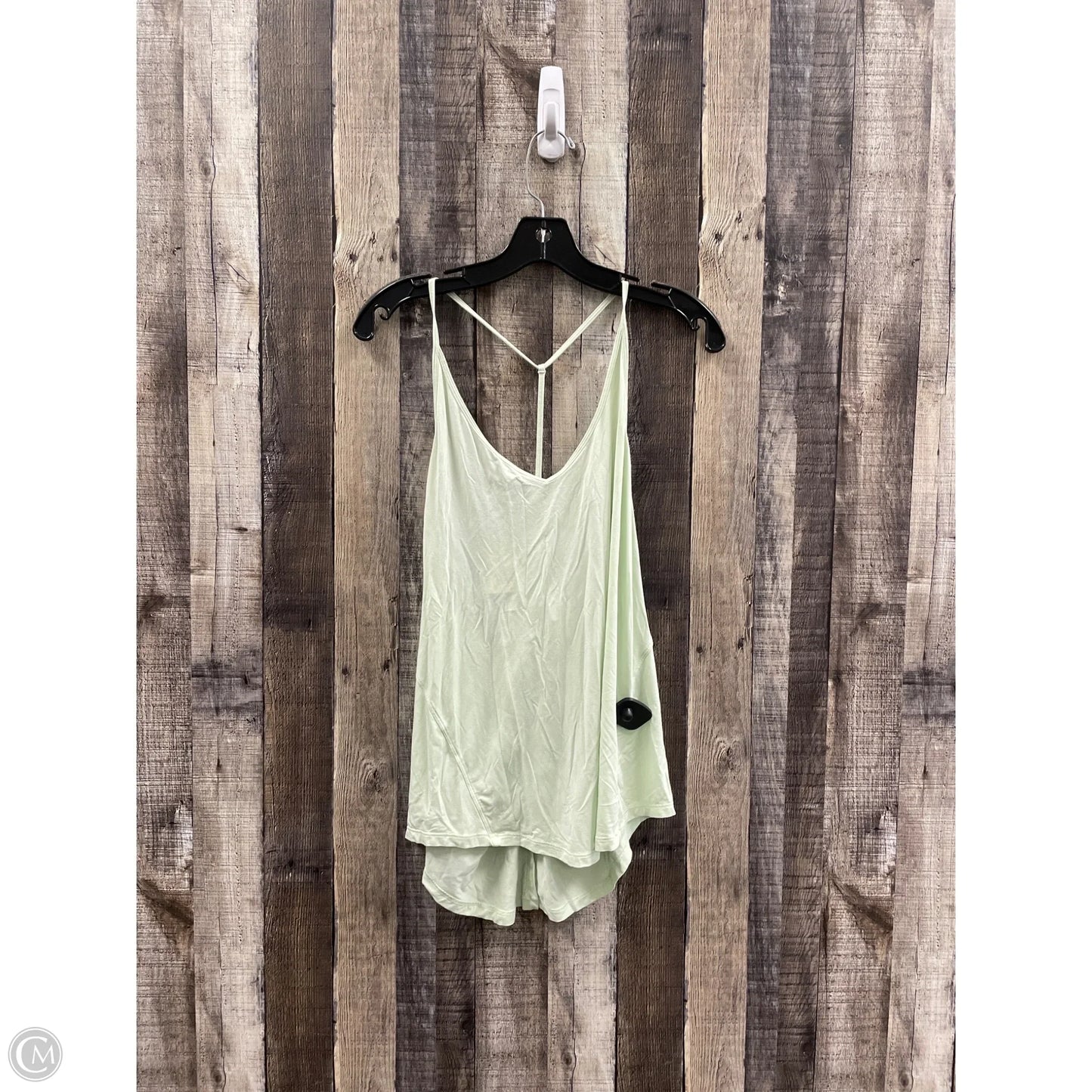 Top Sleeveless By Lululemon In Green, Size: L