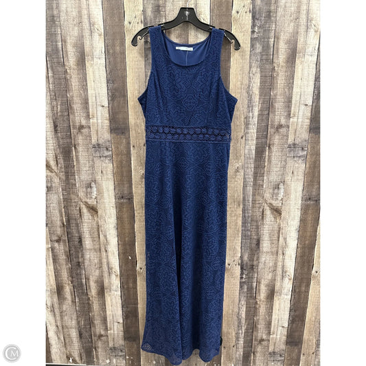 Dress Casual Maxi By Maurices In Blue, Size: L