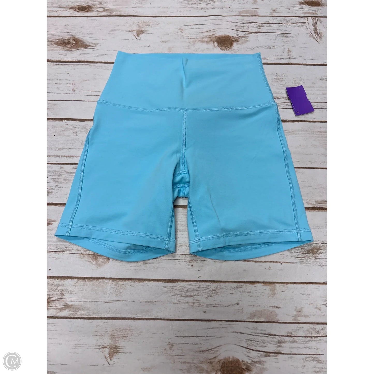 Athletic Shorts By Lululemon In Blue, Size: 4