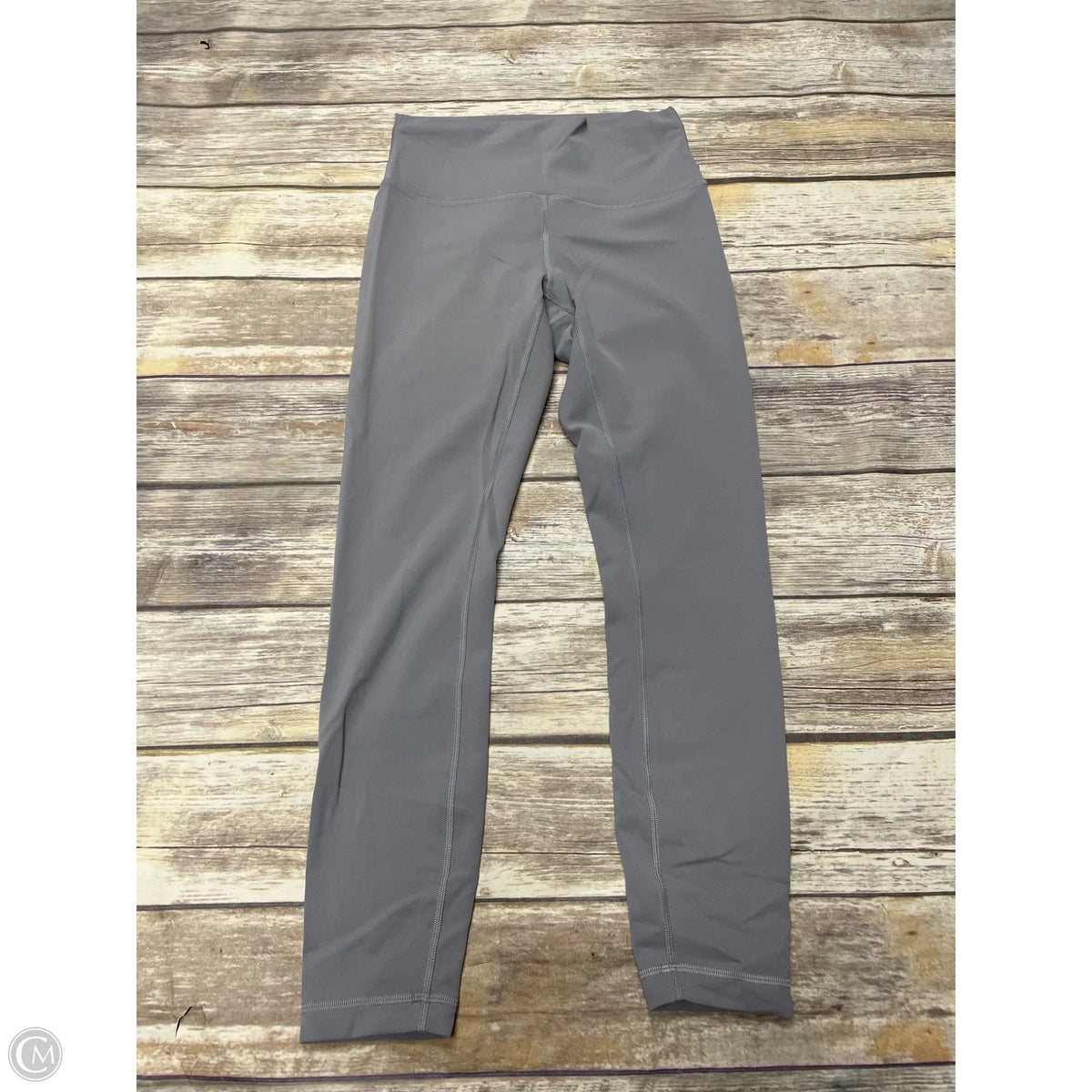 Athletic Leggings By Lululemon In Grey, Size: 6