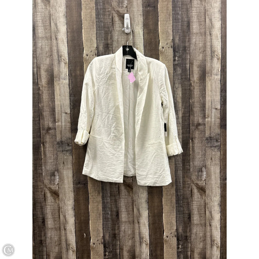Blazer By Simply Vera In White, Size: Xs