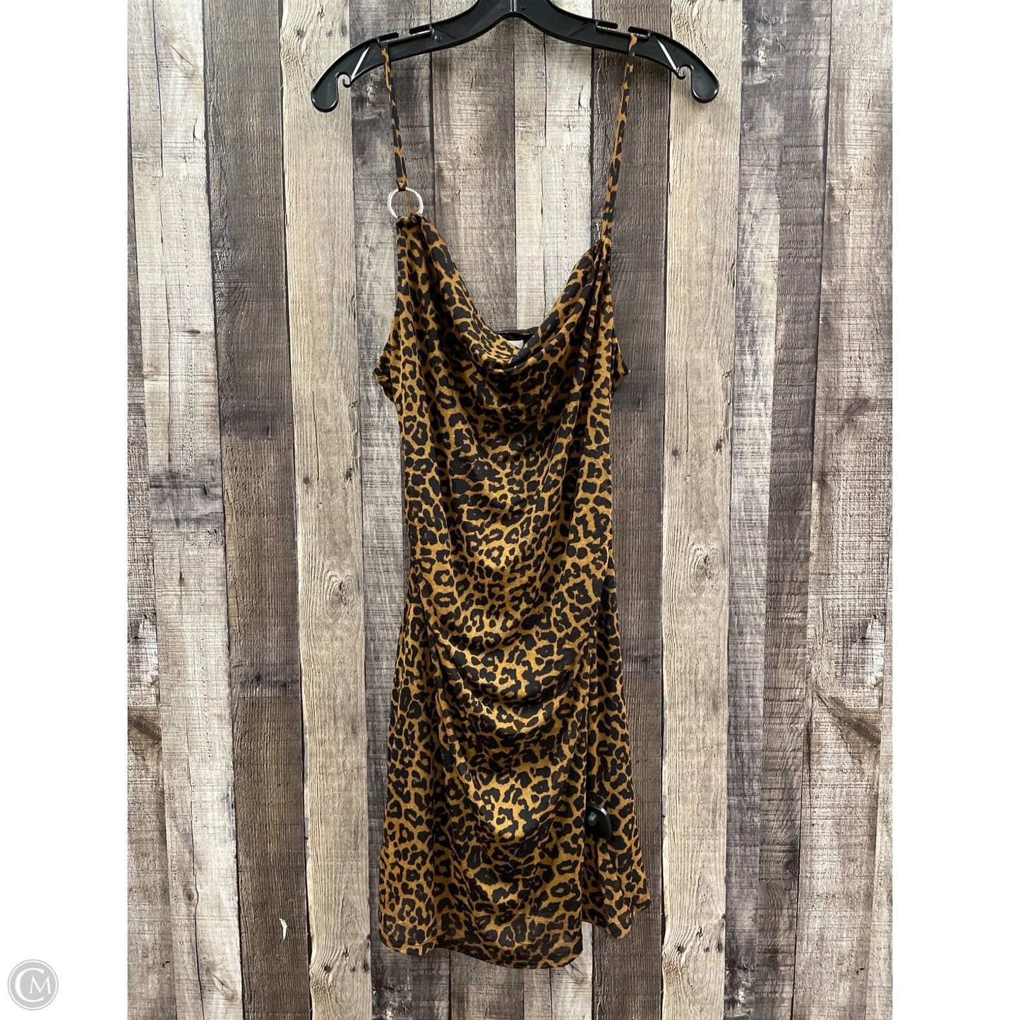Dress Casual Midi By Cme In Animal Print, Size: Xl