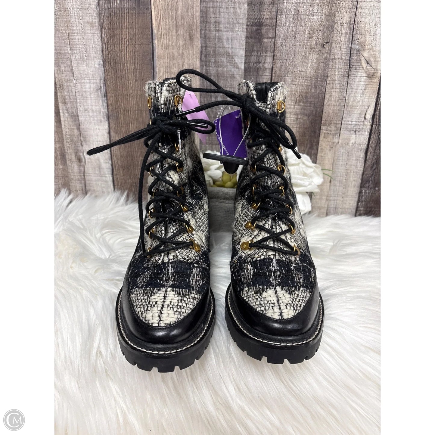Boots Designer By Tory Burch In Multi-colored, Size: 10