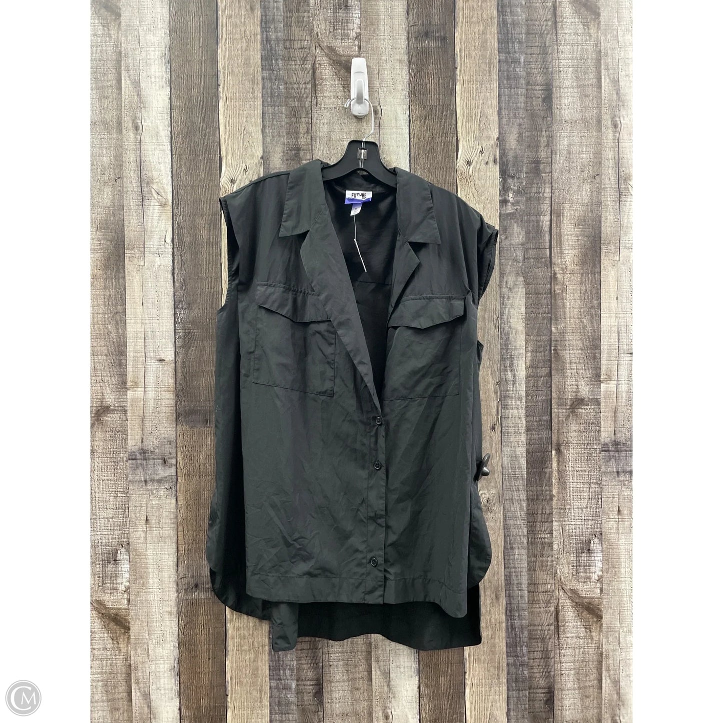 Top Sleeveless By Future Collective In Black, Size: Xl