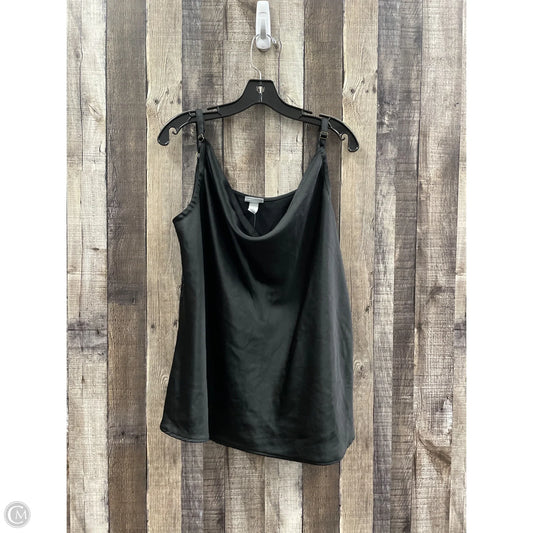 Top Sleeveless By Ava & Viv In Black, Size: 1x