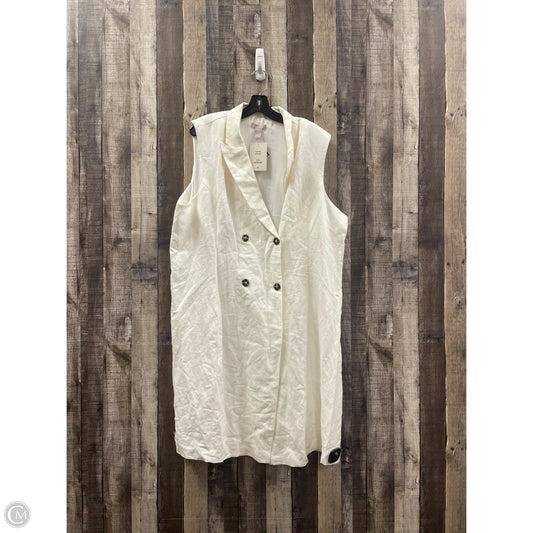 Dress Casual Maxi By H&m In White, Size: Xxl