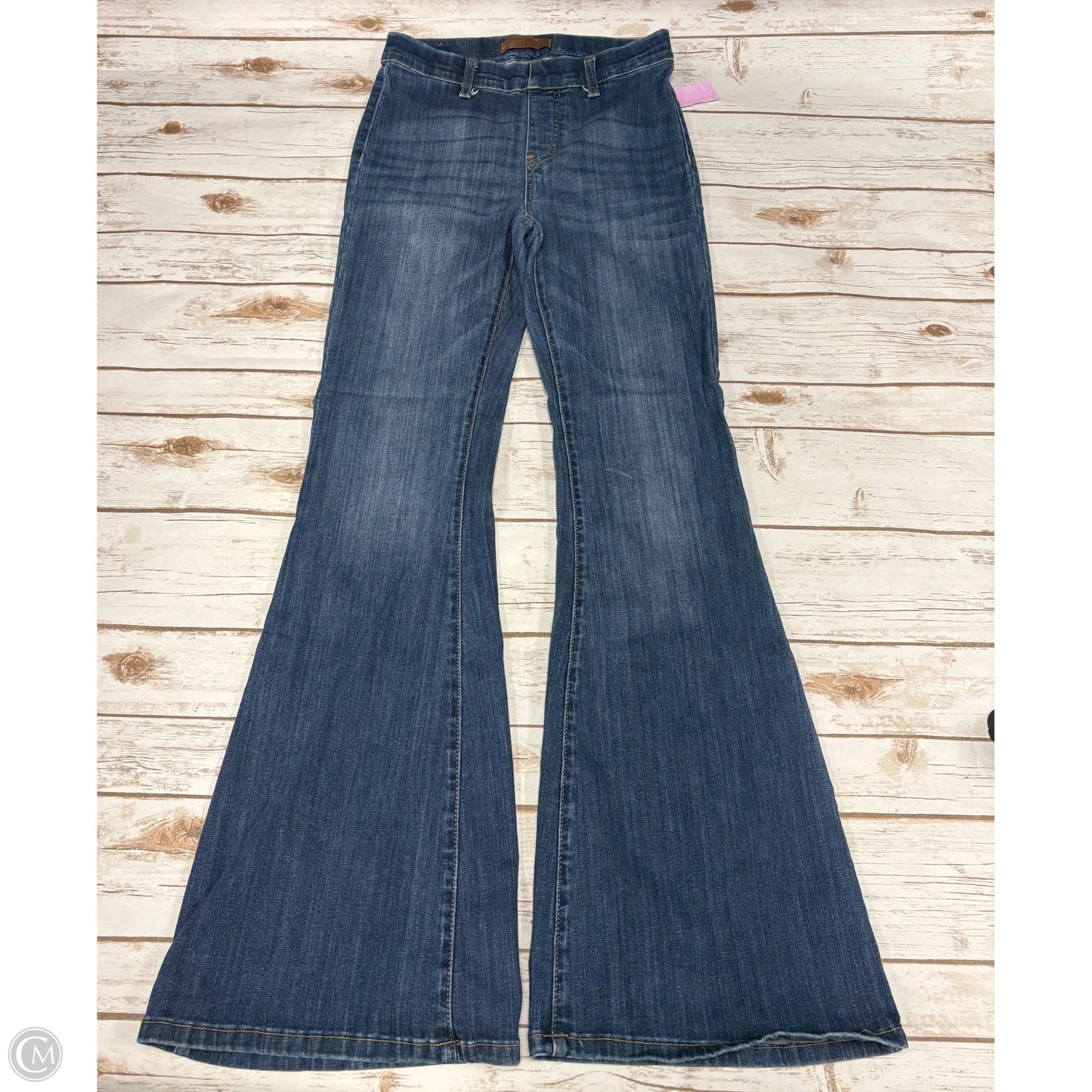 Jeans Flared By Judy Blue In Blue, Size: 4