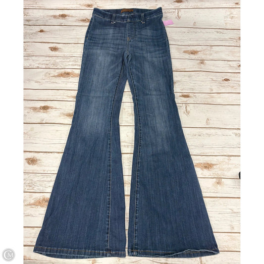 Jeans Flared By Judy Blue In Blue, Size: 4
