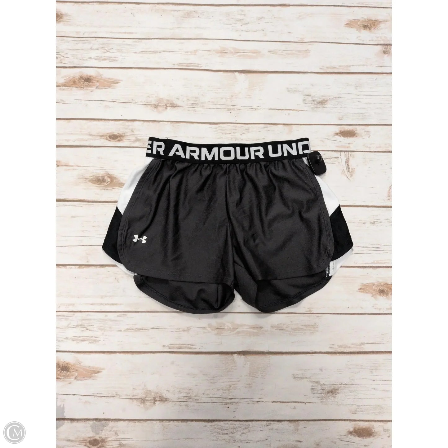 Athletic Shorts By Under Armour In Grey, Size: S
