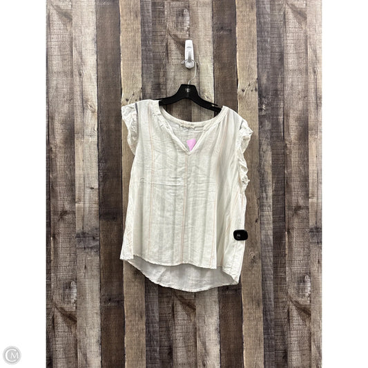 Top Sleeveless By Mine In Multi-colored, Size: S