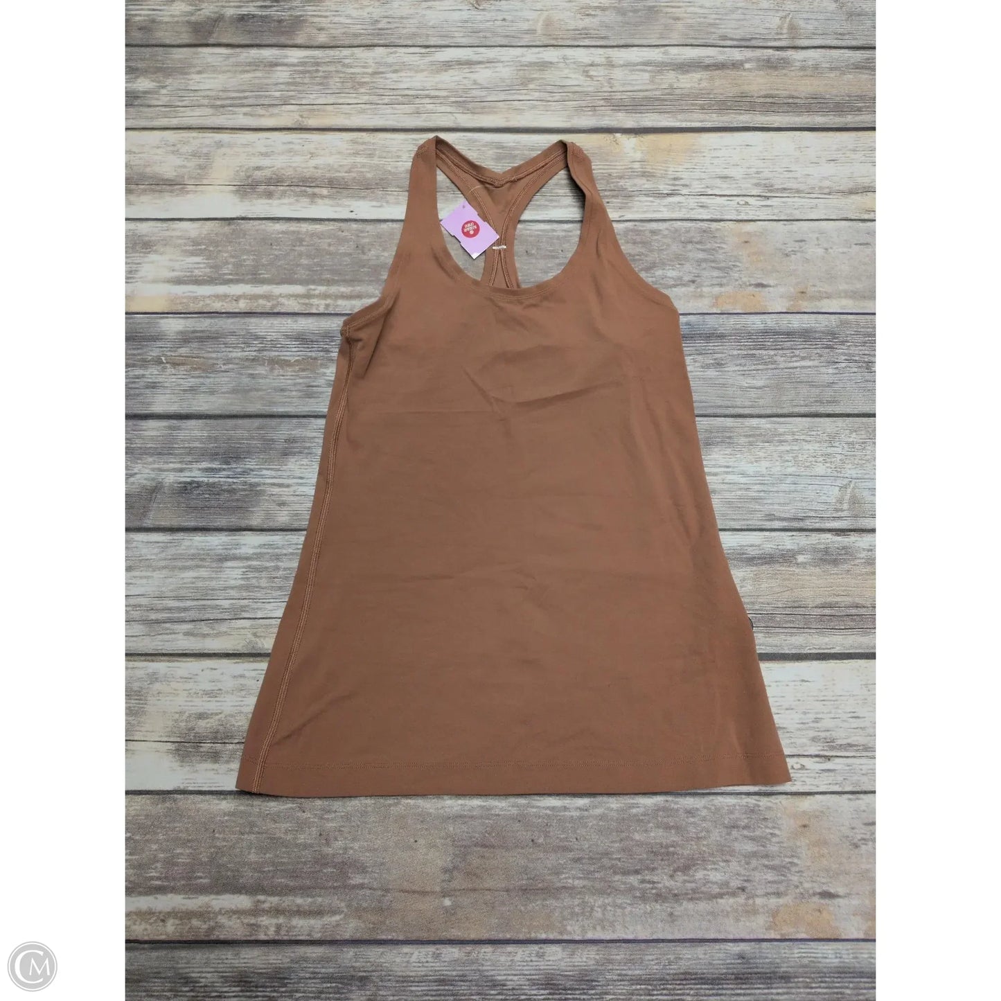 Athletic Tank Top By Lululemon In Brown, Size: S