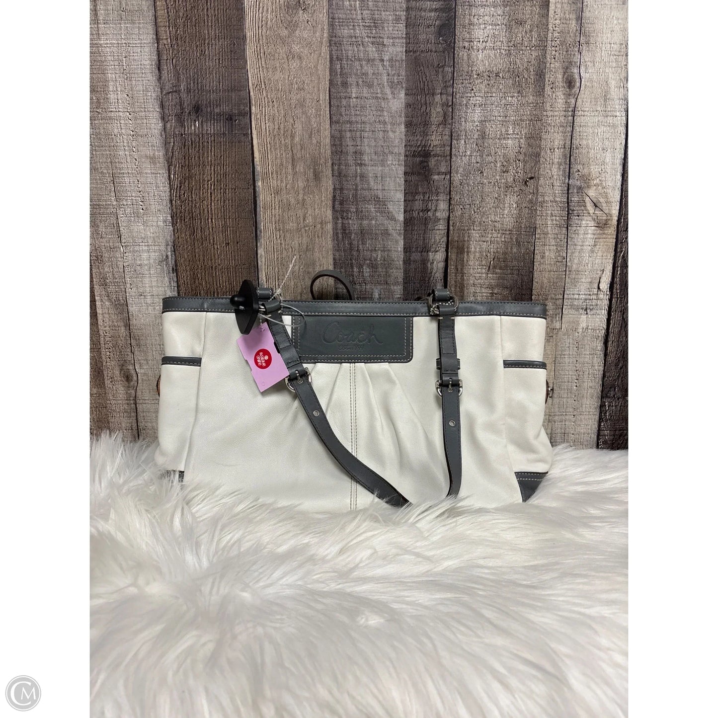 Handbag Designer By Coach, Size: Medium