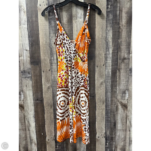 Dress Casual Midi By Merona In Multi-colored, Size: S