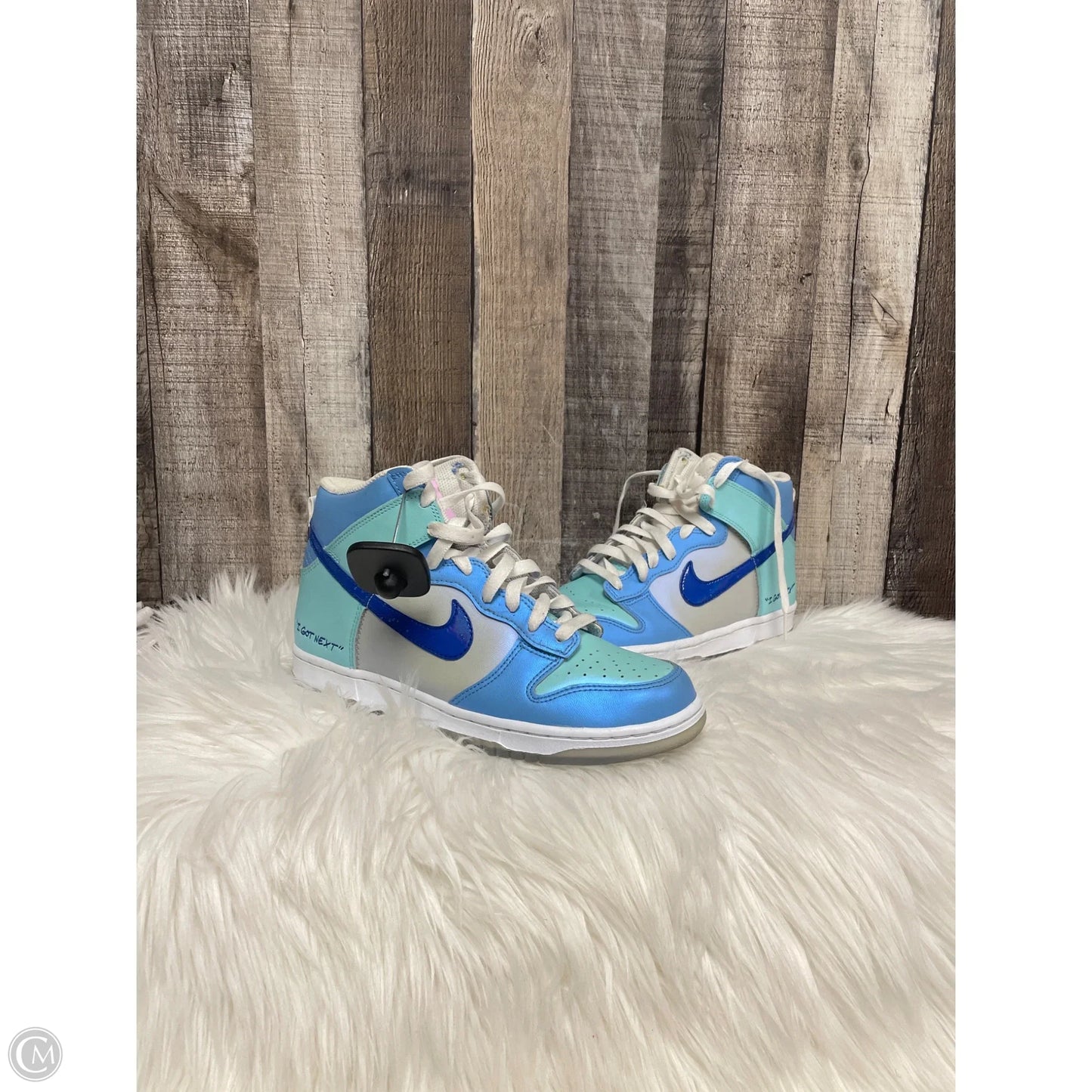 Shoes Athletic By Nike In Blue, Size: 9