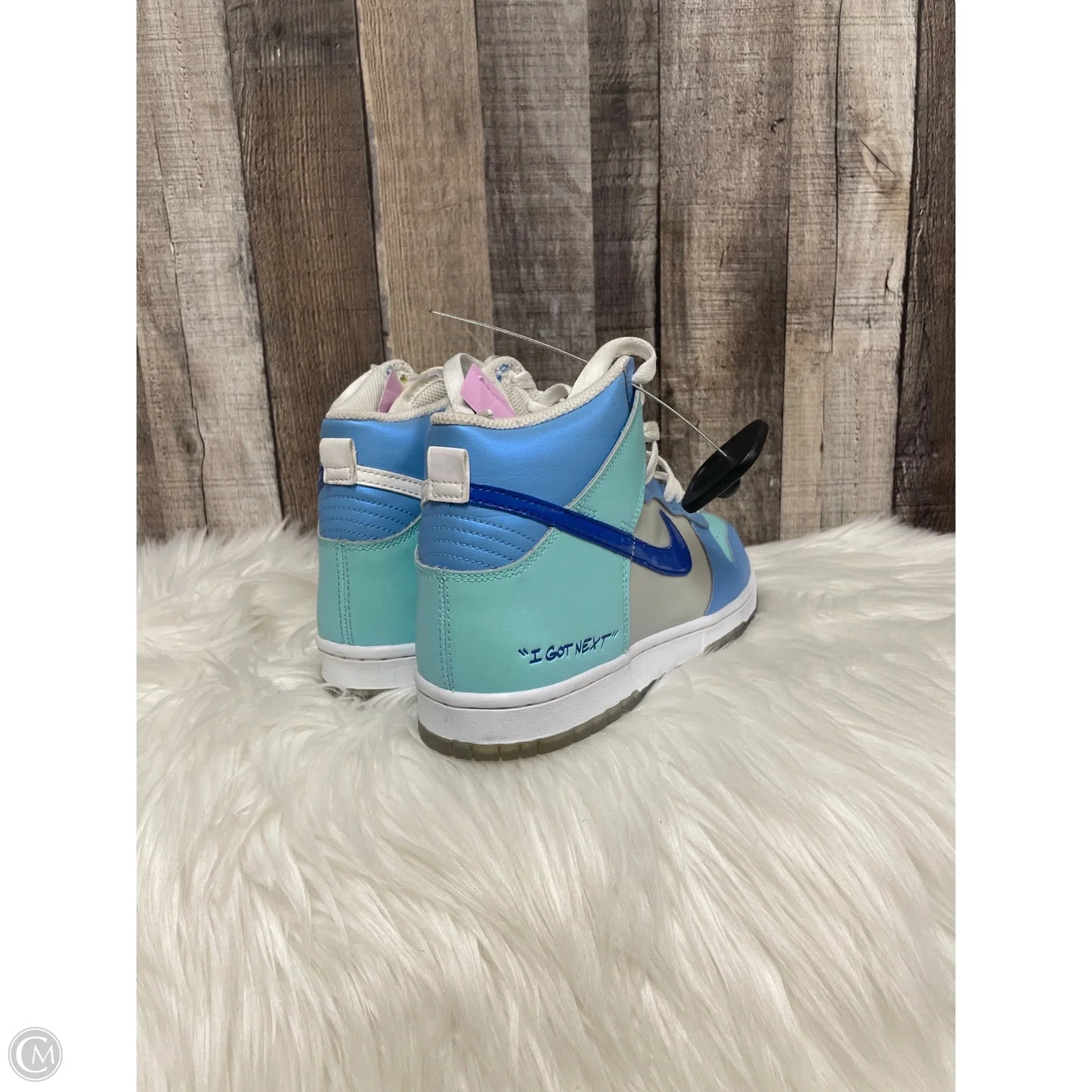 Shoes Athletic By Nike In Blue, Size: 9