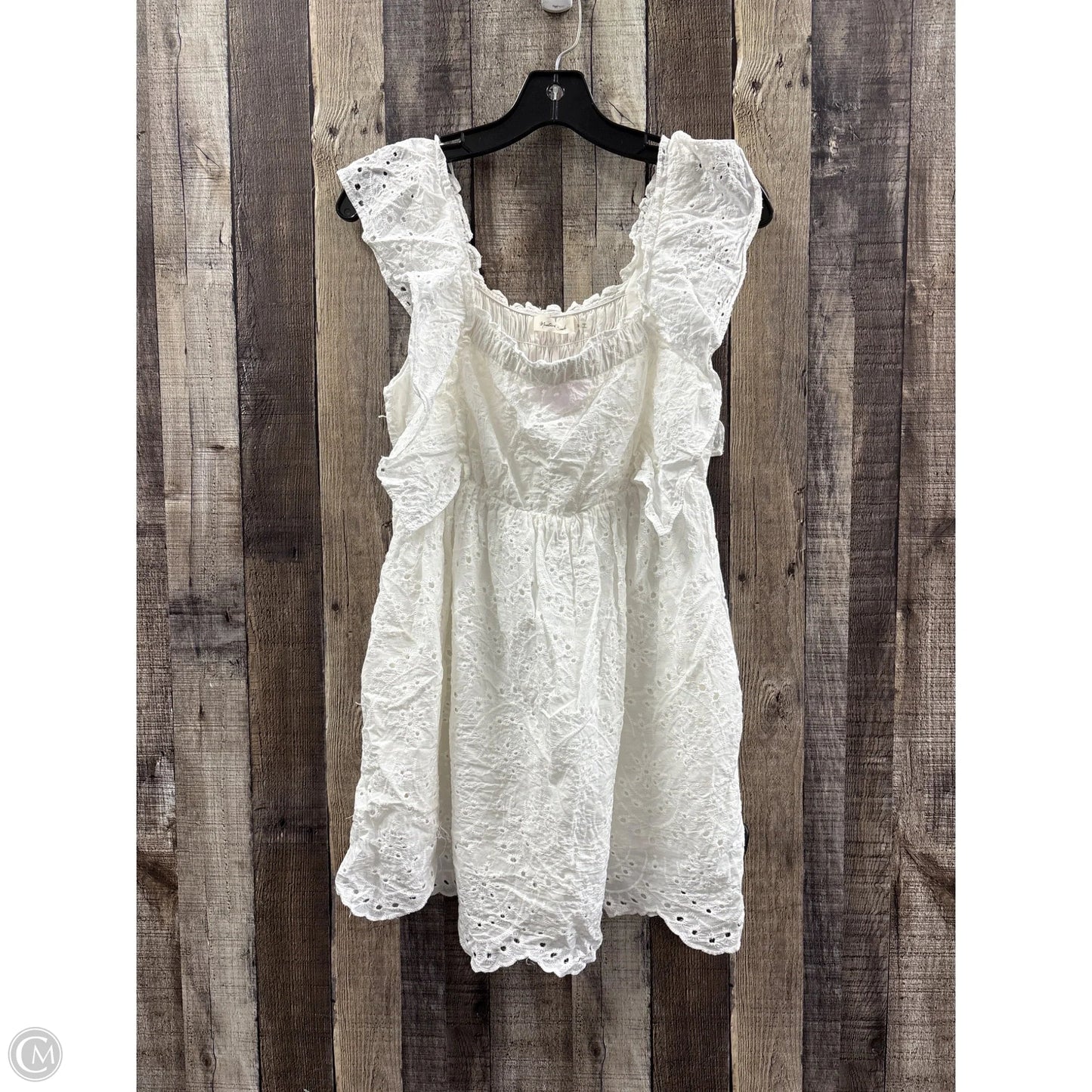 Romper By Mustard Seed In White, Size: S