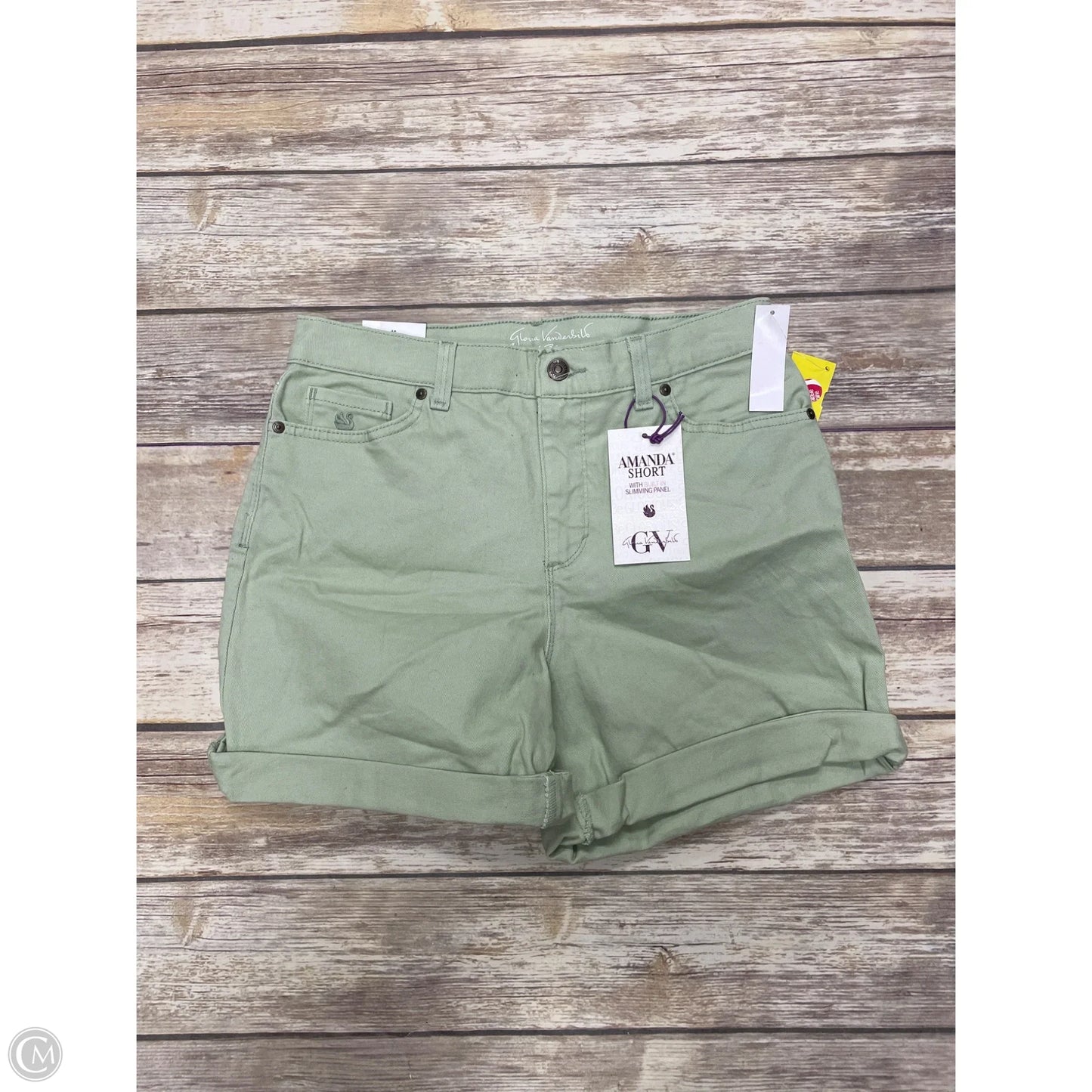Shorts By Amanda In Green, Size: 8