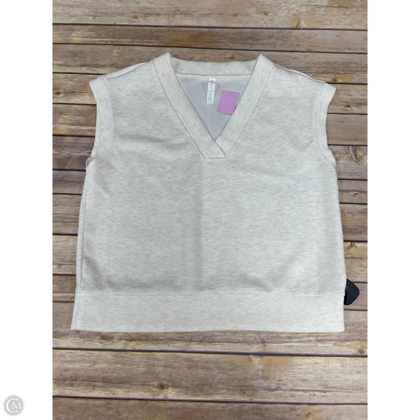 Athletic Shorts 2pc By Zella In Cream, Size: M