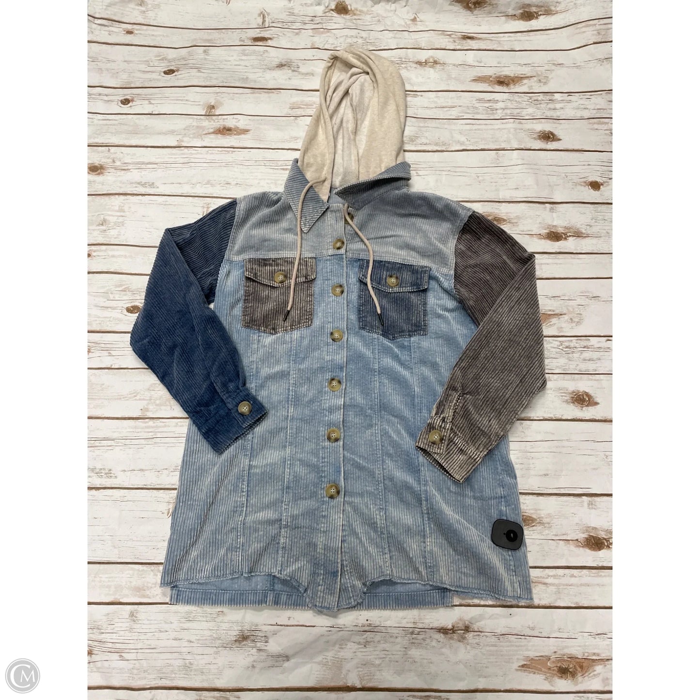 Jacket Other By Mystree In Blue, Size: S