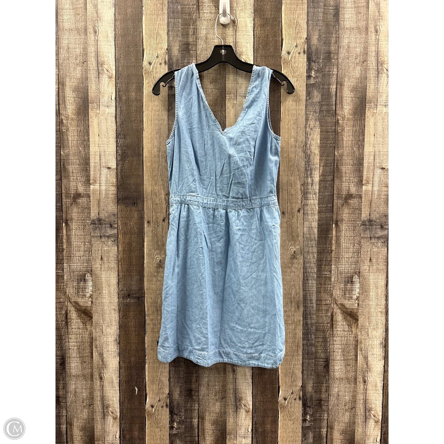 Dress Casual Short By Levis In Blue Denim, Size: M