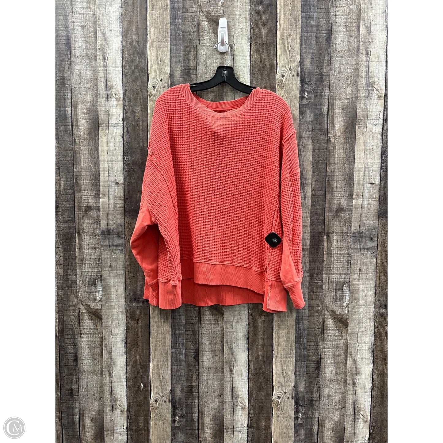 Sweatshirt Crewneck By American Eagle In Red, Size: M