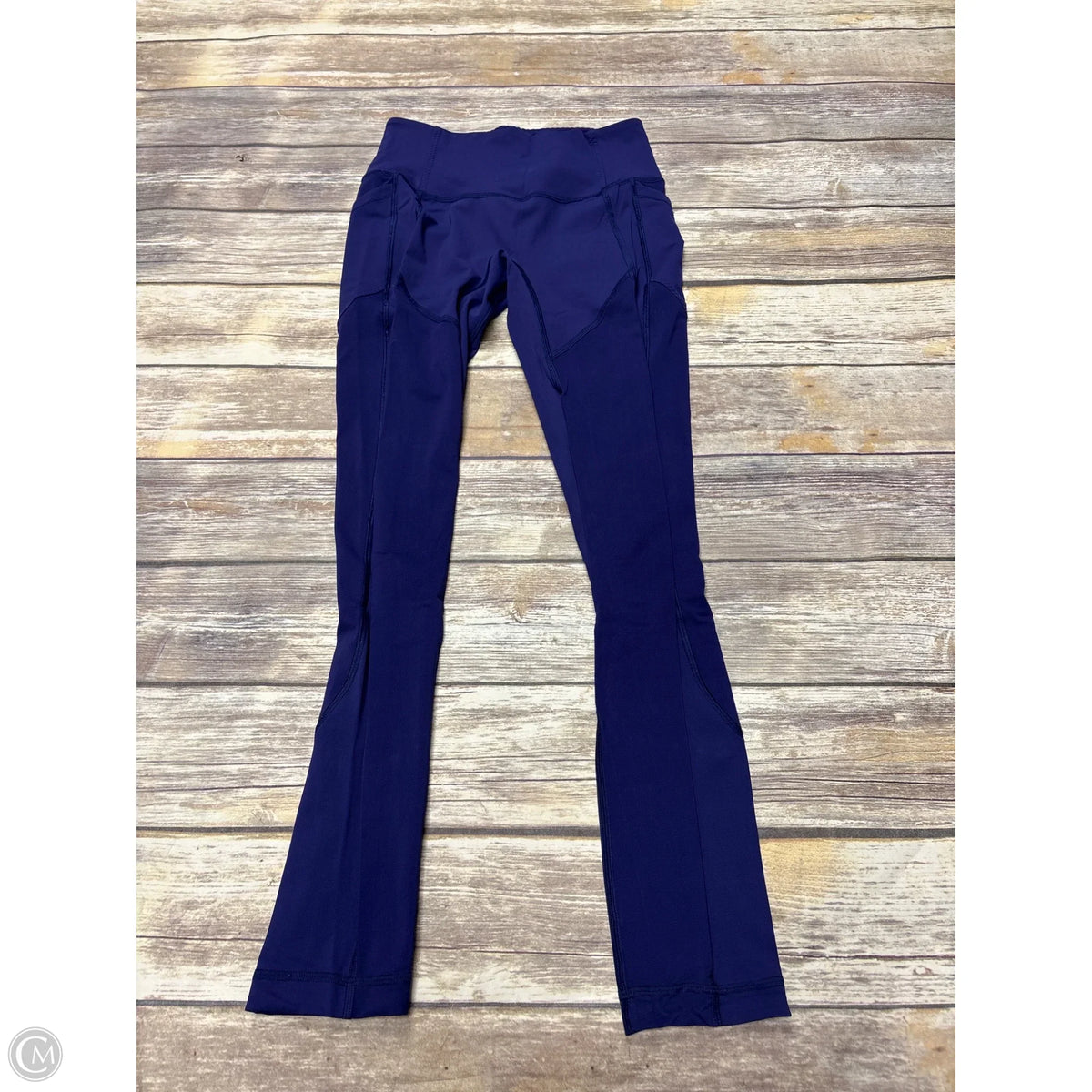 Athletic Leggings By Lululemon In Blue, Size: 6