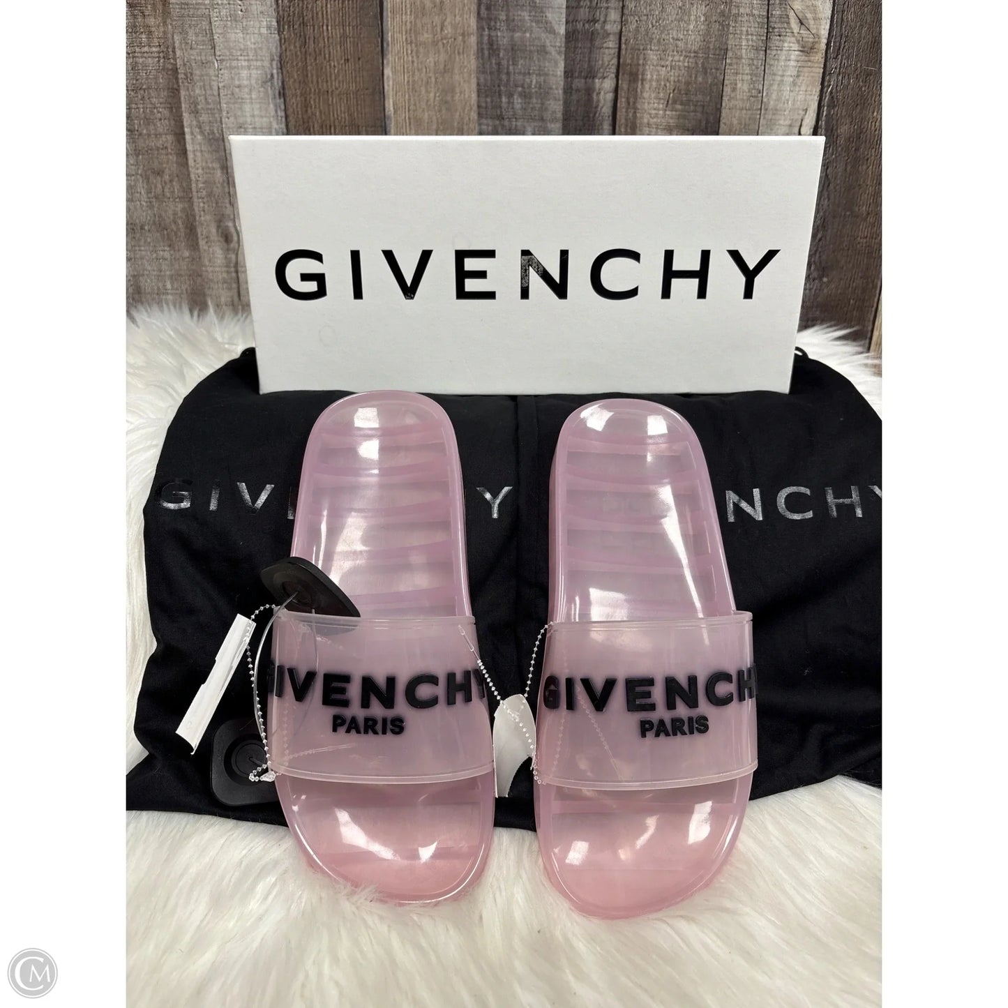 Sandals Luxury Designer By Givenchy In Pink, Size: 10