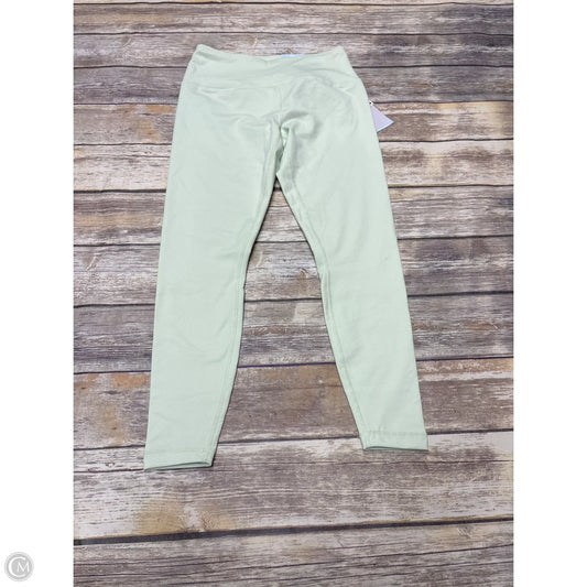 Athletic Leggings By Zelos In Green, Size: S