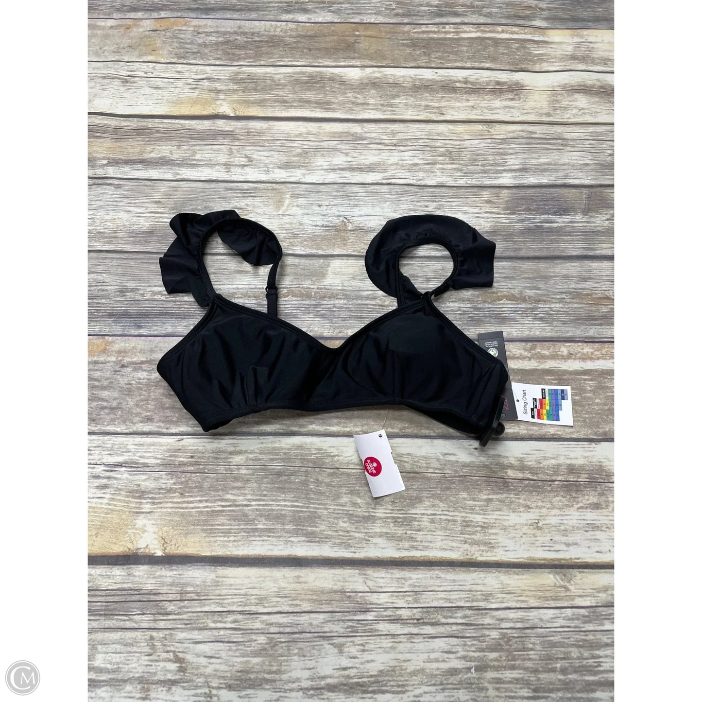 Swimsuit Top By No Boundaries In Black, Size: M