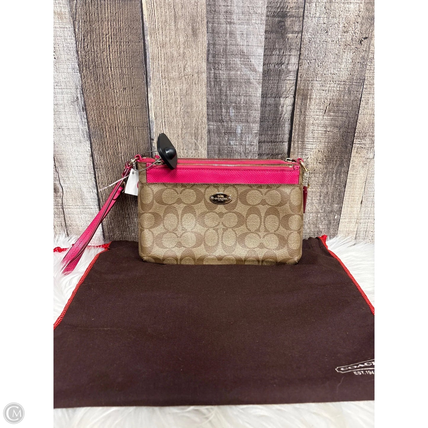 Wristlet Designer By Coach, Size: Medium