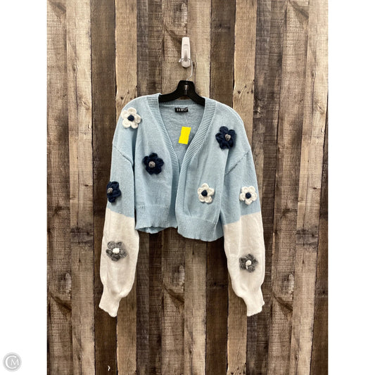 Cardigan By Cme In Blue, Size: M