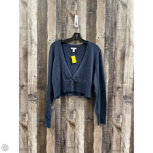 Top Long Sleeve By Nine West In Blue, Size: Xl