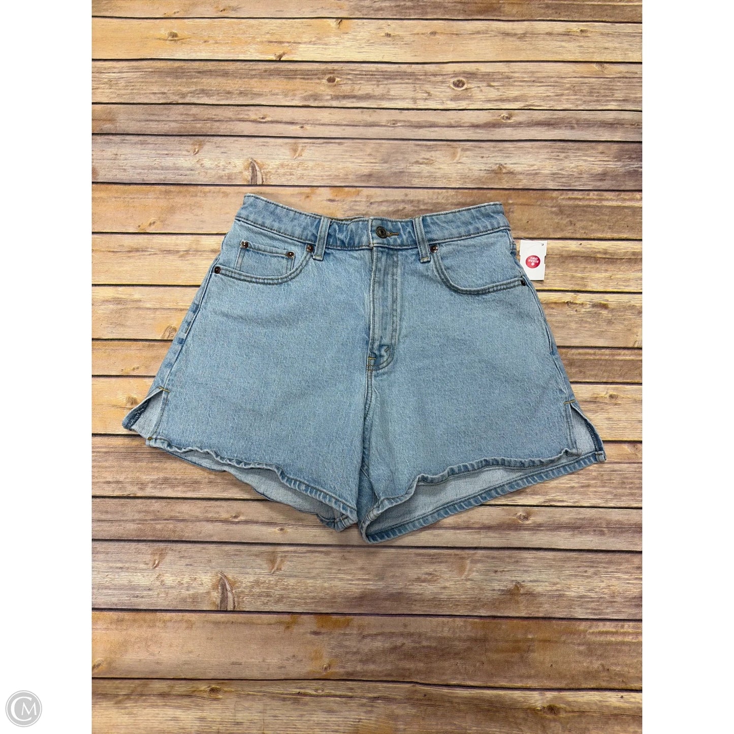 Shorts By Abercrombie And Fitch In Blue Denim, Size: 8