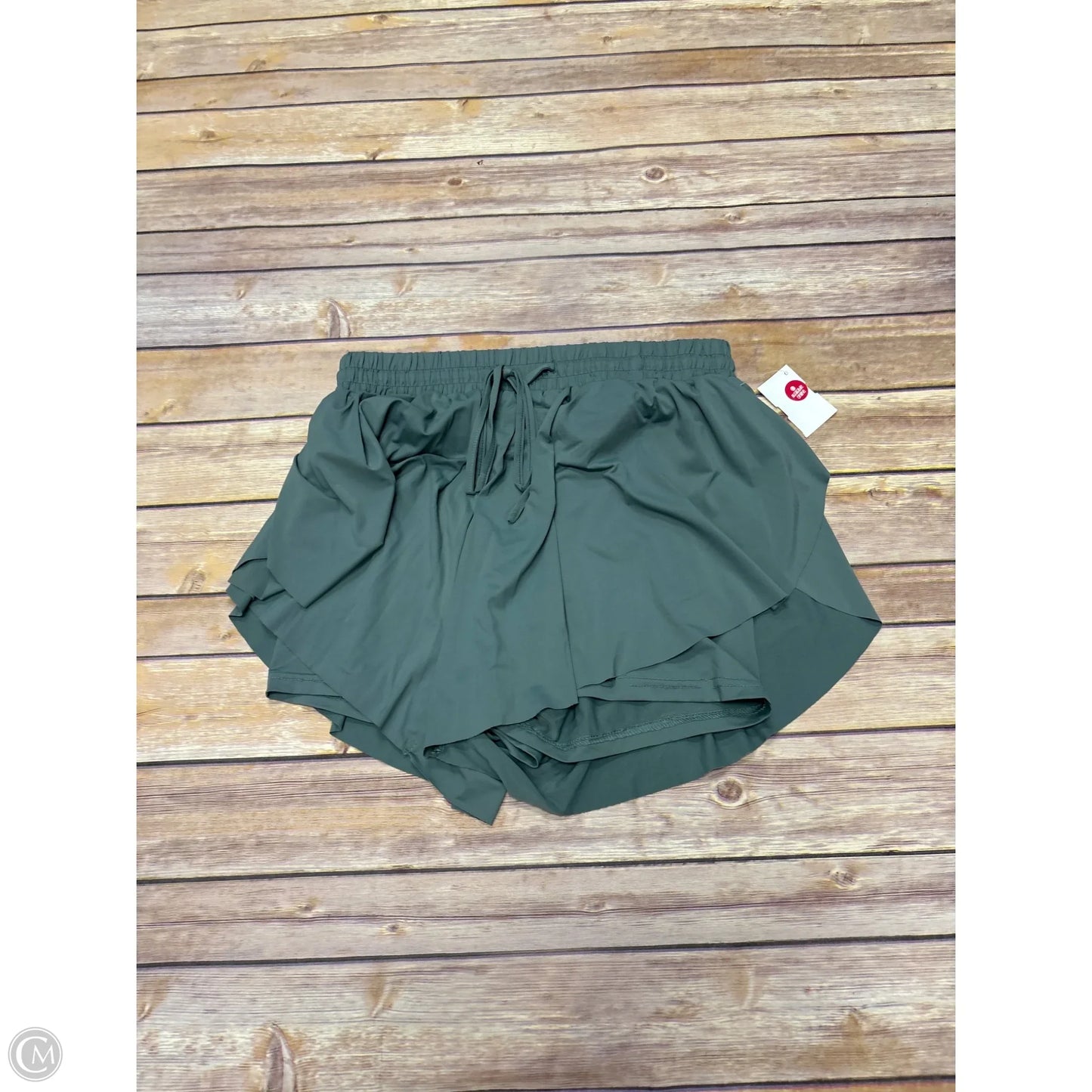 Athletic Shorts By Cme In Green, Size: M