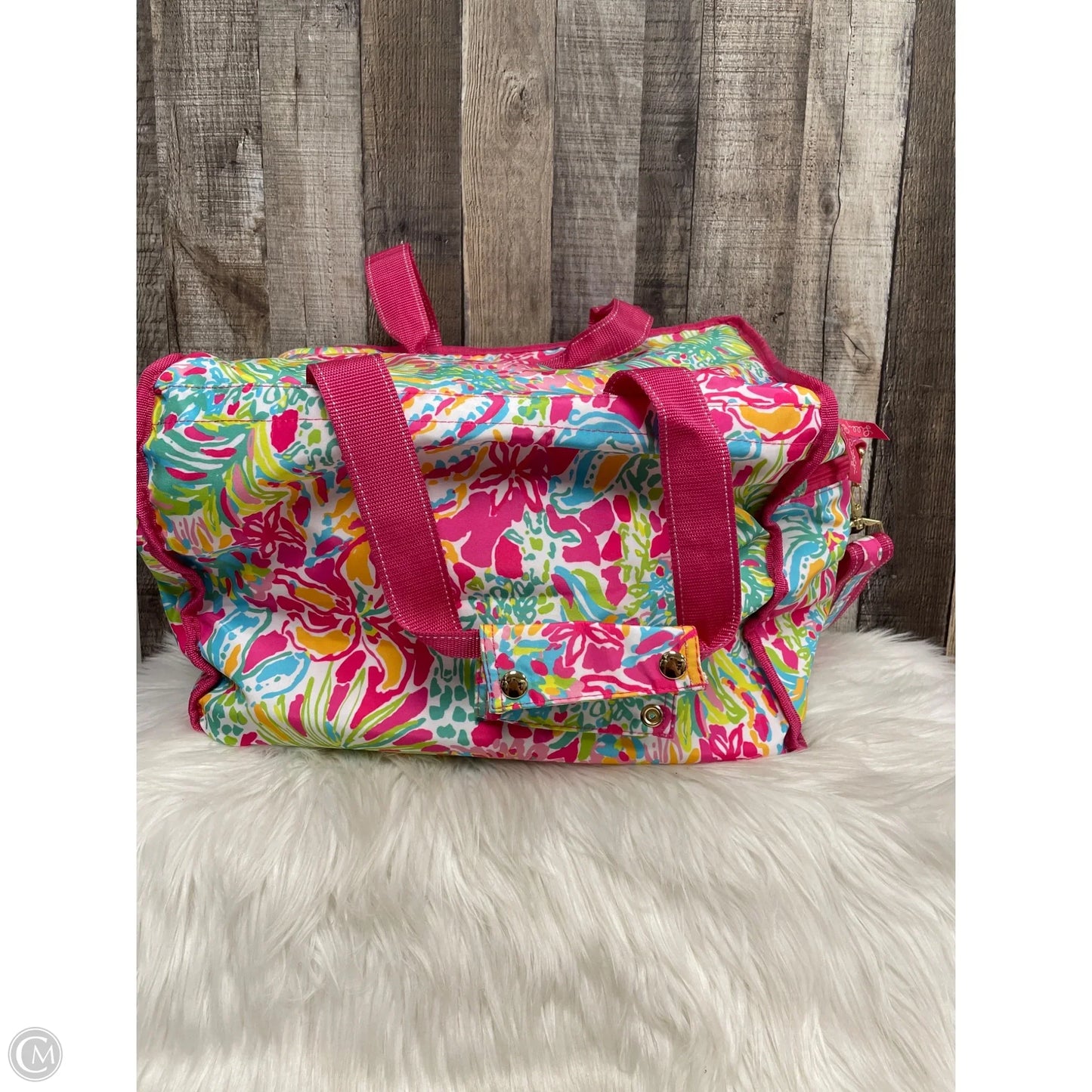 Duffle And Weekender Designer By Lilly Pulitzer, Size: Large