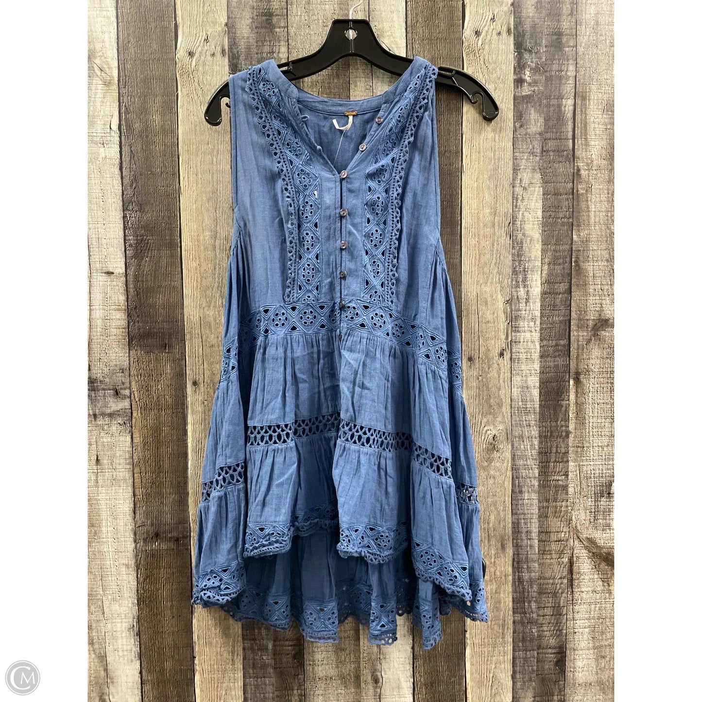 Dress Casual Short By Free People In Blue, Size: Xs