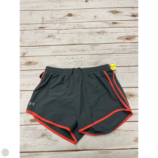 Athletic Shorts By Under Armour In Grey & Pink, Size: S