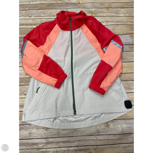Jacket Windbreaker By Talbots In Multi-colored, Size: Lp