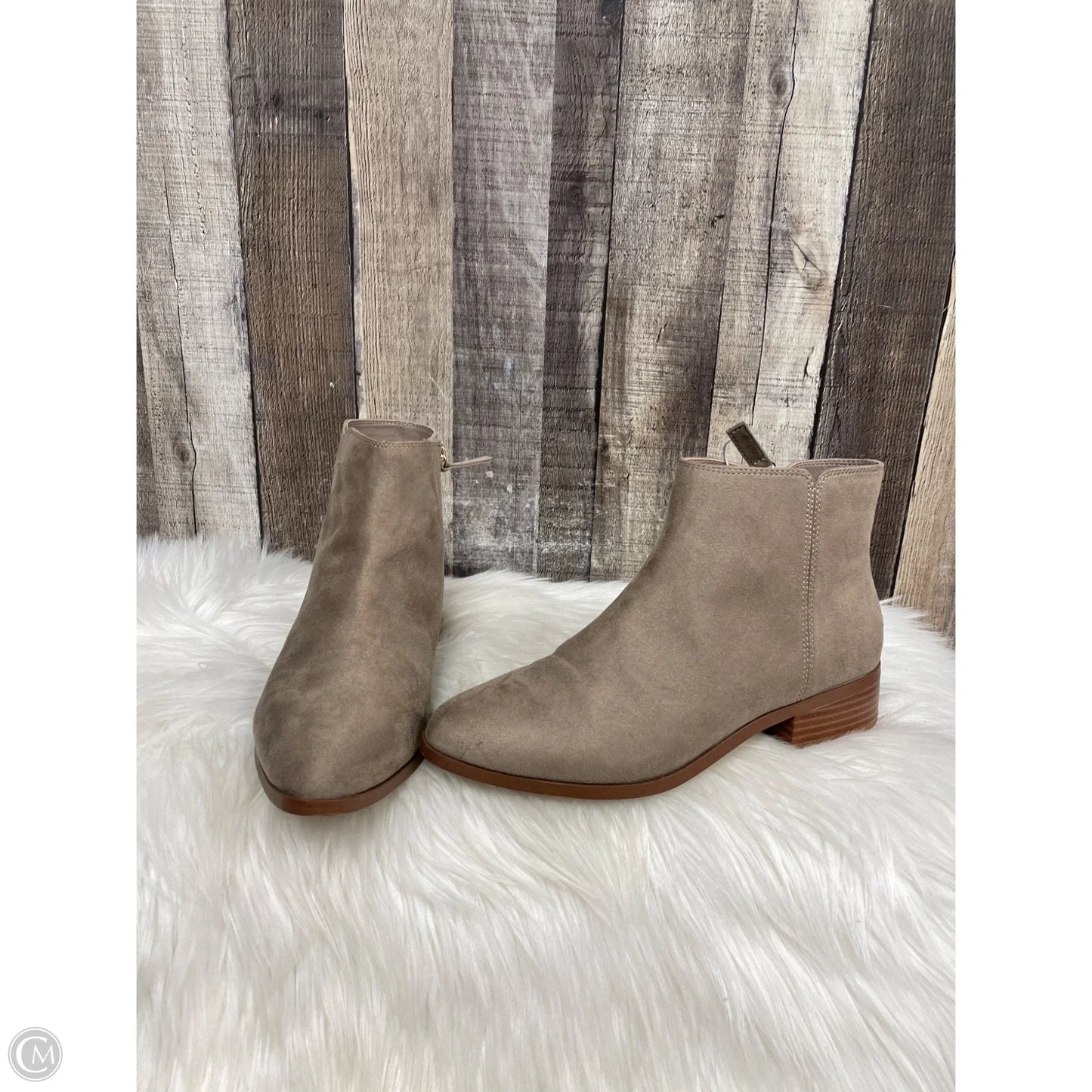 Boots Ankle Flats By J. Crew In Brown, Size: 8.5
