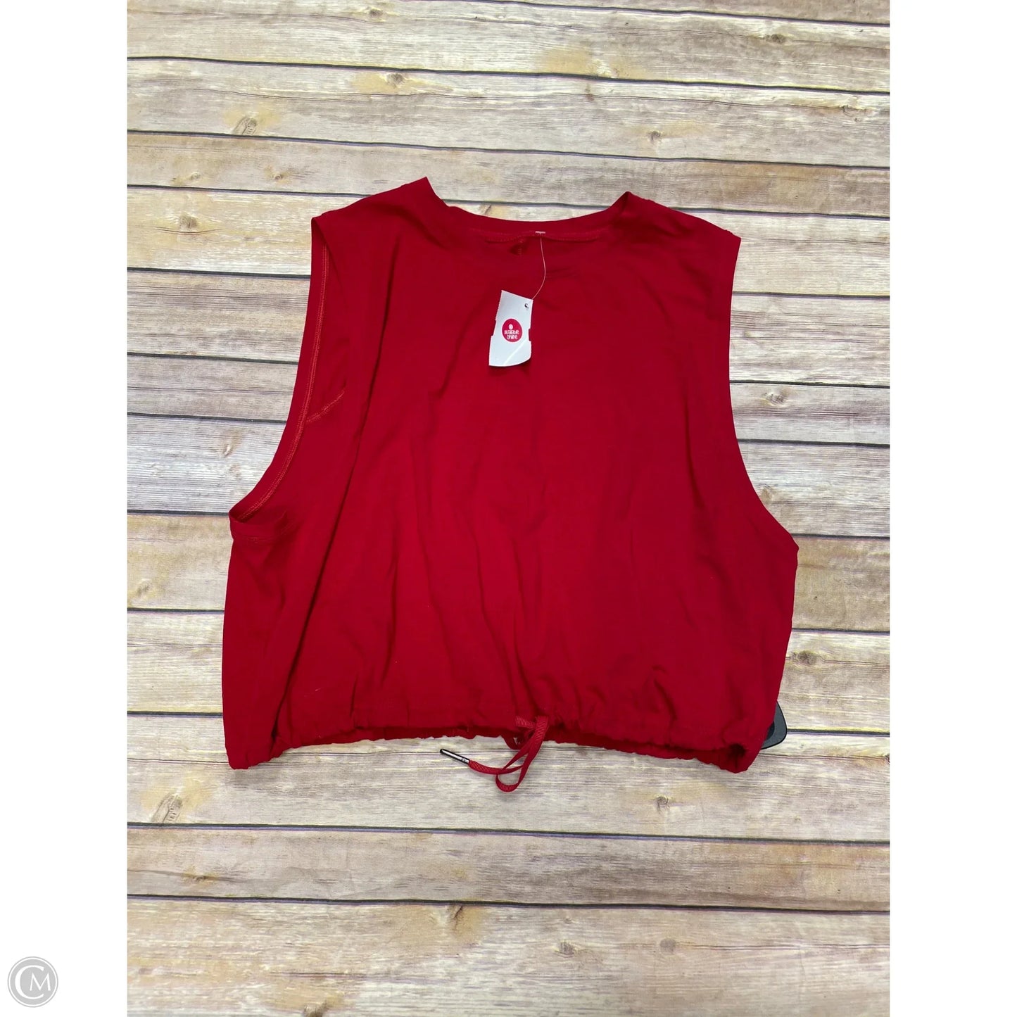 Athletic Tank Top By Lululemon In Red, Size: M